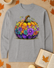 Floral Fun Pumpkin Tee