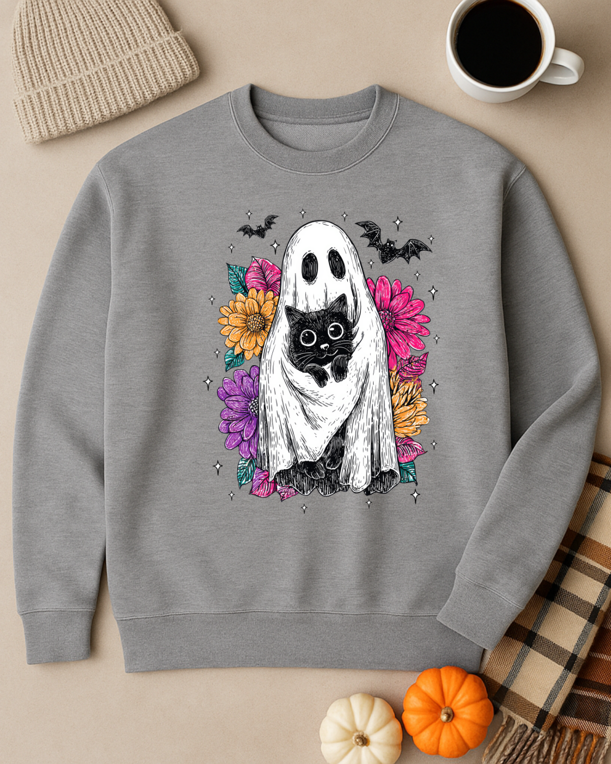 Ghost & Cat Tee