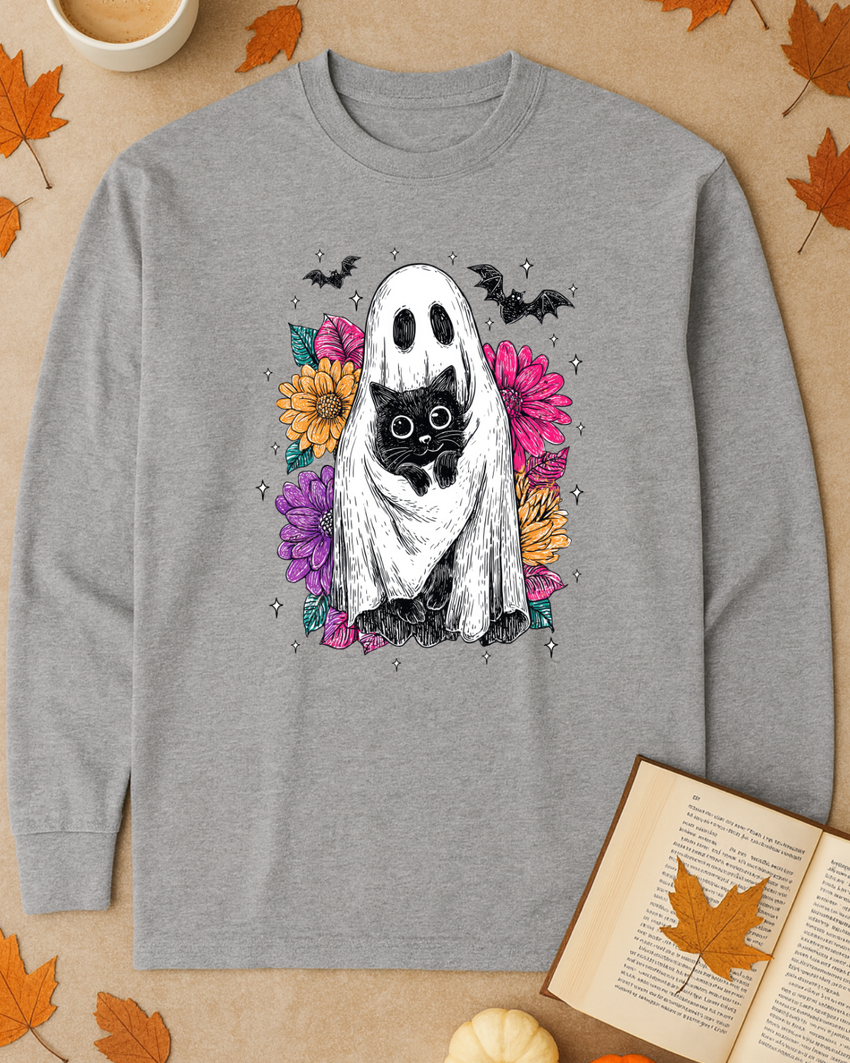 Ghost & Cat Tee
