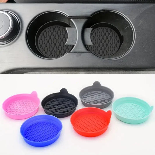 Silicone Car Coasters (no bling) Assorted