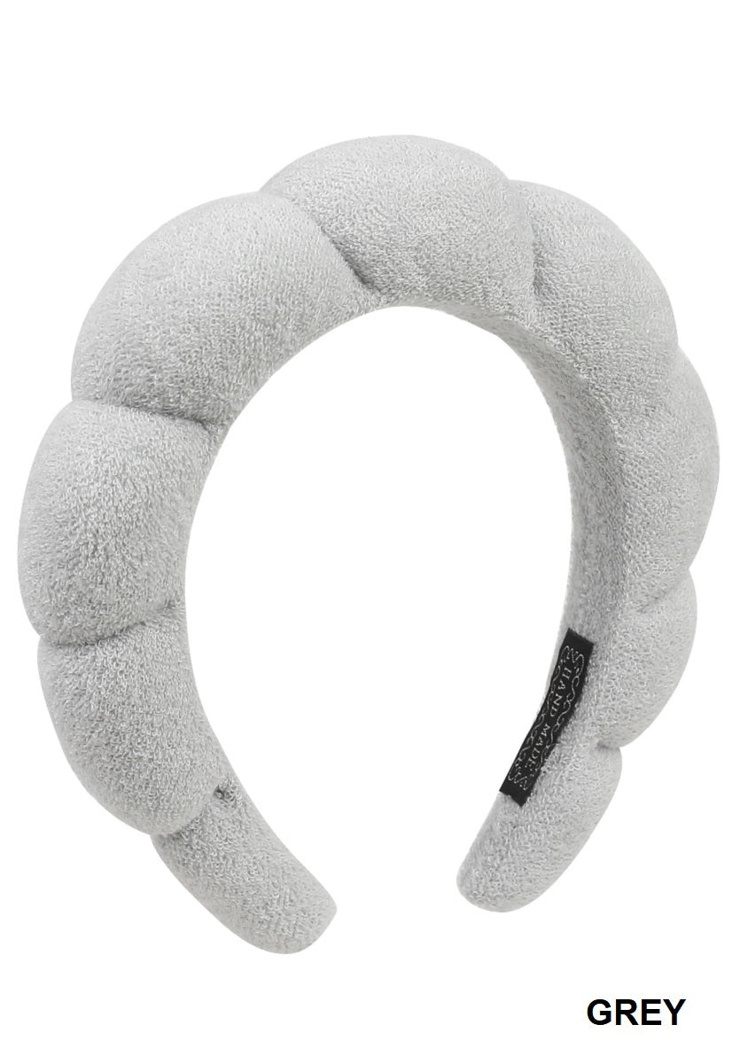 Spa Sponge Terry Headband