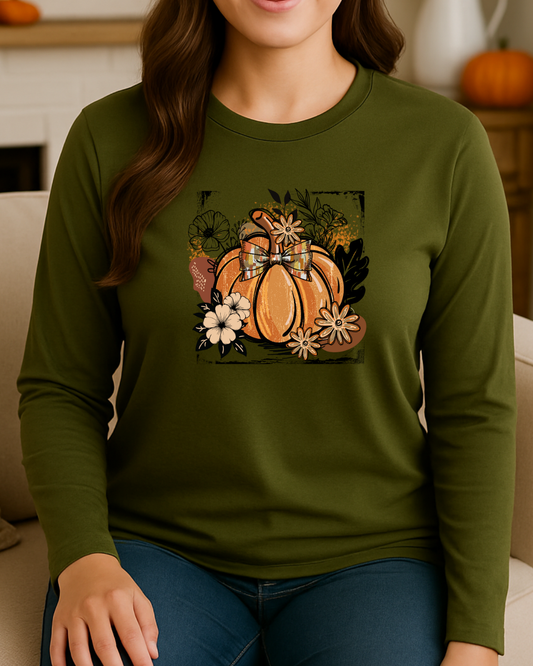 Pumpkin Petals Long Sleeve