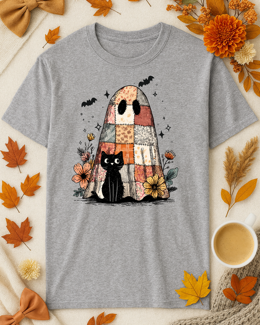 Patchwork Ghost Tee