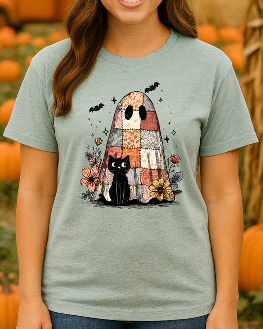 Patchwork Ghost Tee