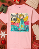 Silent Night Angel Graphic Top (4 Shirt Options)