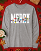 Bright & Merry Christmas Graphic Top (5 Shirt Options)