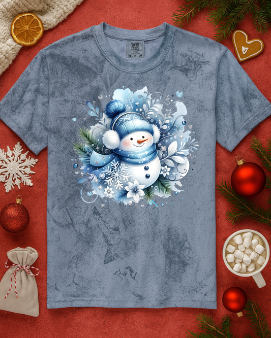 Cheery Little Snowman Top (4 Shirt Options)
