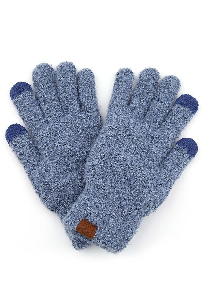 Solid Boucle Gloves ( Assorted)