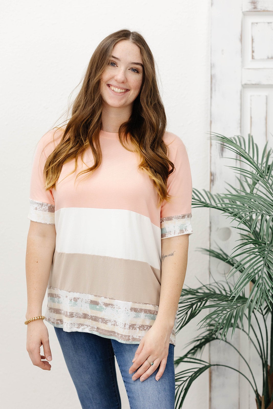 Maria Striped Tunic Top (Assorted)