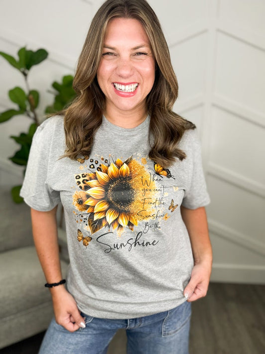 Be The Sunshine Sunflower Tee