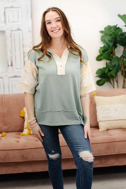 Serenity Knit Pullover Top