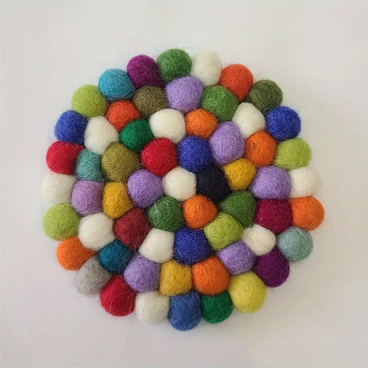 Colorful Wool Coaster