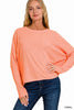 Valerie Ribbed Dolman Sweater (Assorted)