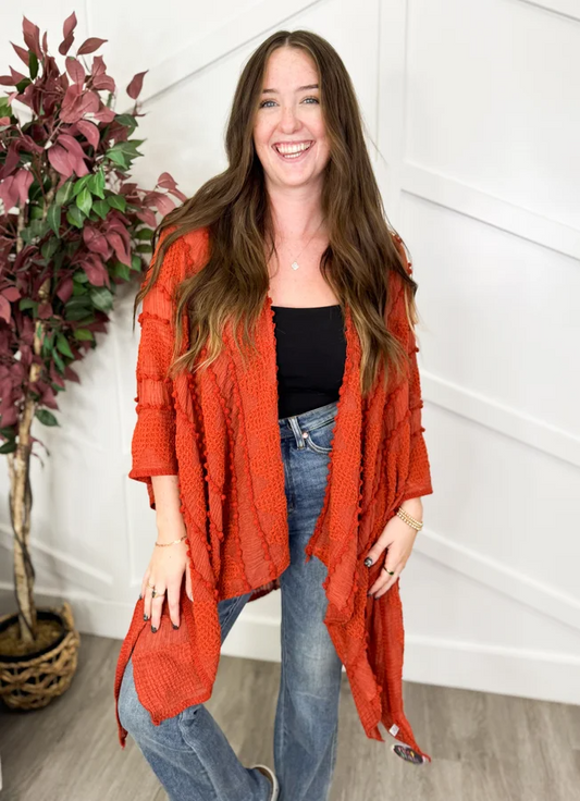 One Size- Breezy Days Cardigan
