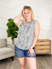 Reg/Plus-Spotted In Style Top