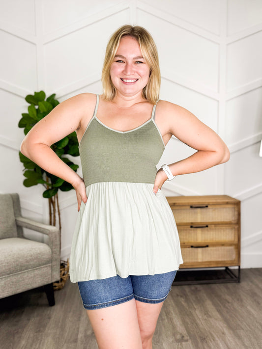 Reg/Plus-Forever Effortless Tank Top