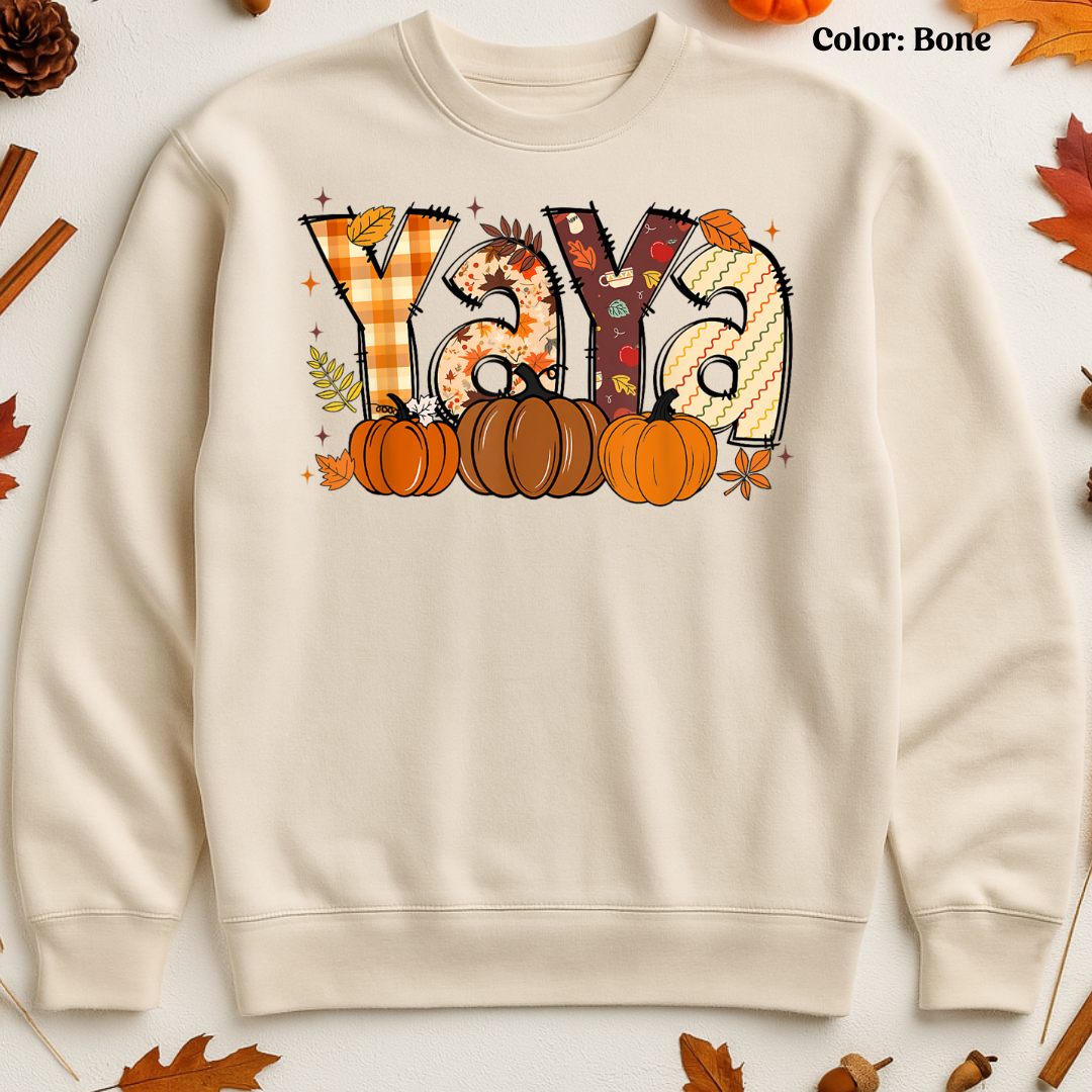 Bone Fall Customizable Mama Sweatshirt