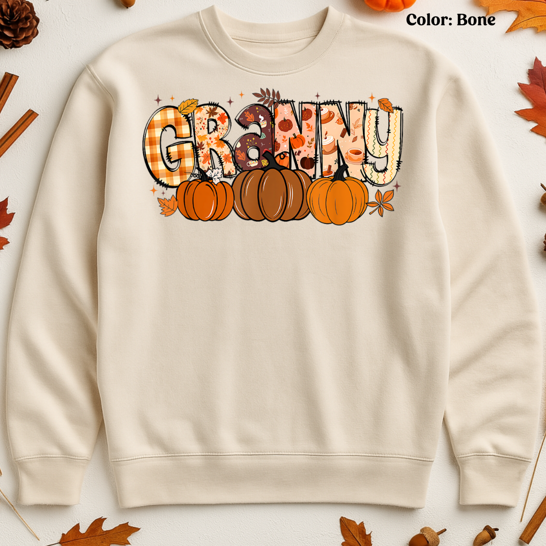 Bone Fall Customizable Mama Sweatshirt