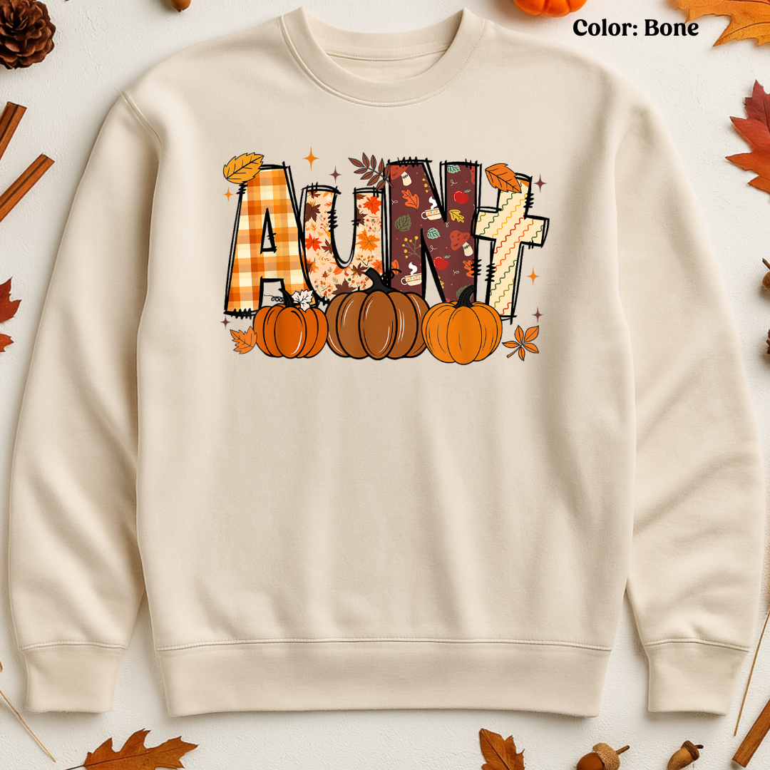 Bone Fall Customizable Mama Sweatshirt