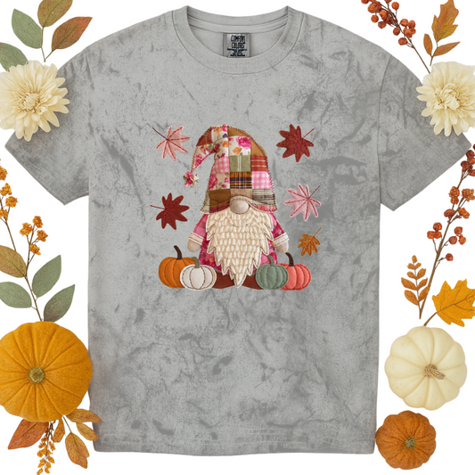 Embroidered Gnome Tee (Long & Short Sleeve)