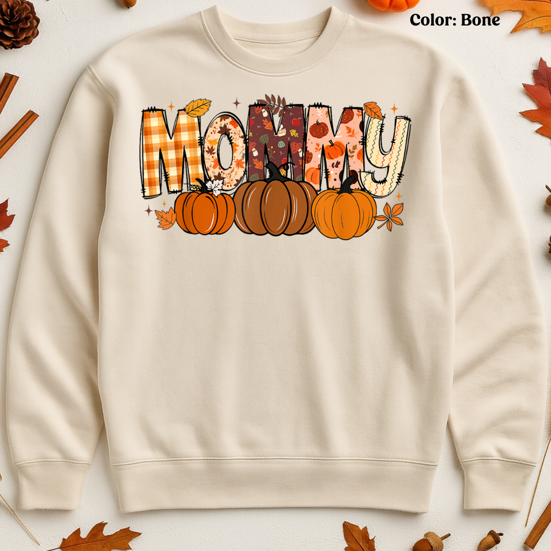 Bone Fall Customizable Mama Sweatshirt
