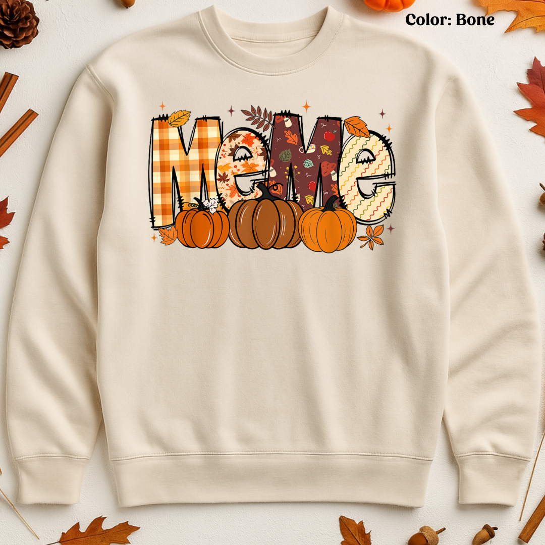 Bone Fall Customizable Mama Sweatshirt