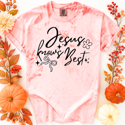 Jesus Knows Best Tee