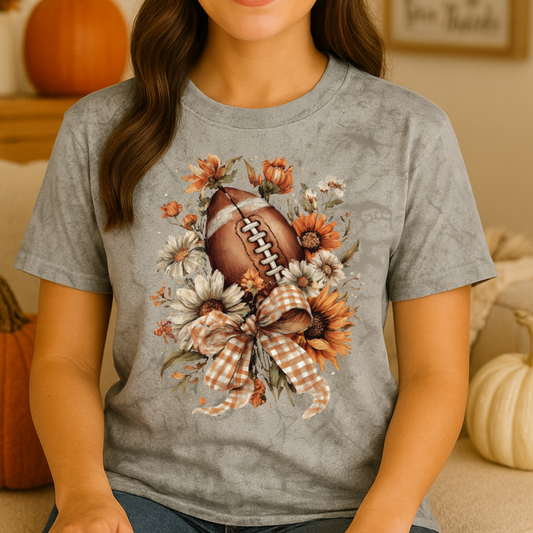 Football Florals Tee