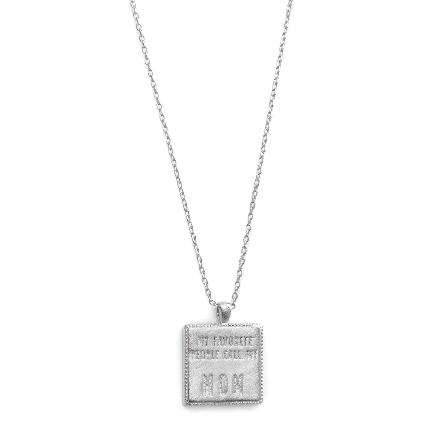 My Favorite People Call Me Mom Necklace