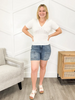 High Waist Utility Mid Length Shorts By Judy Blue