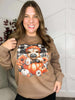 Fall Highland Cow Graphic Crewneck