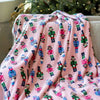 50 x 60 Holiday Throw Blankets