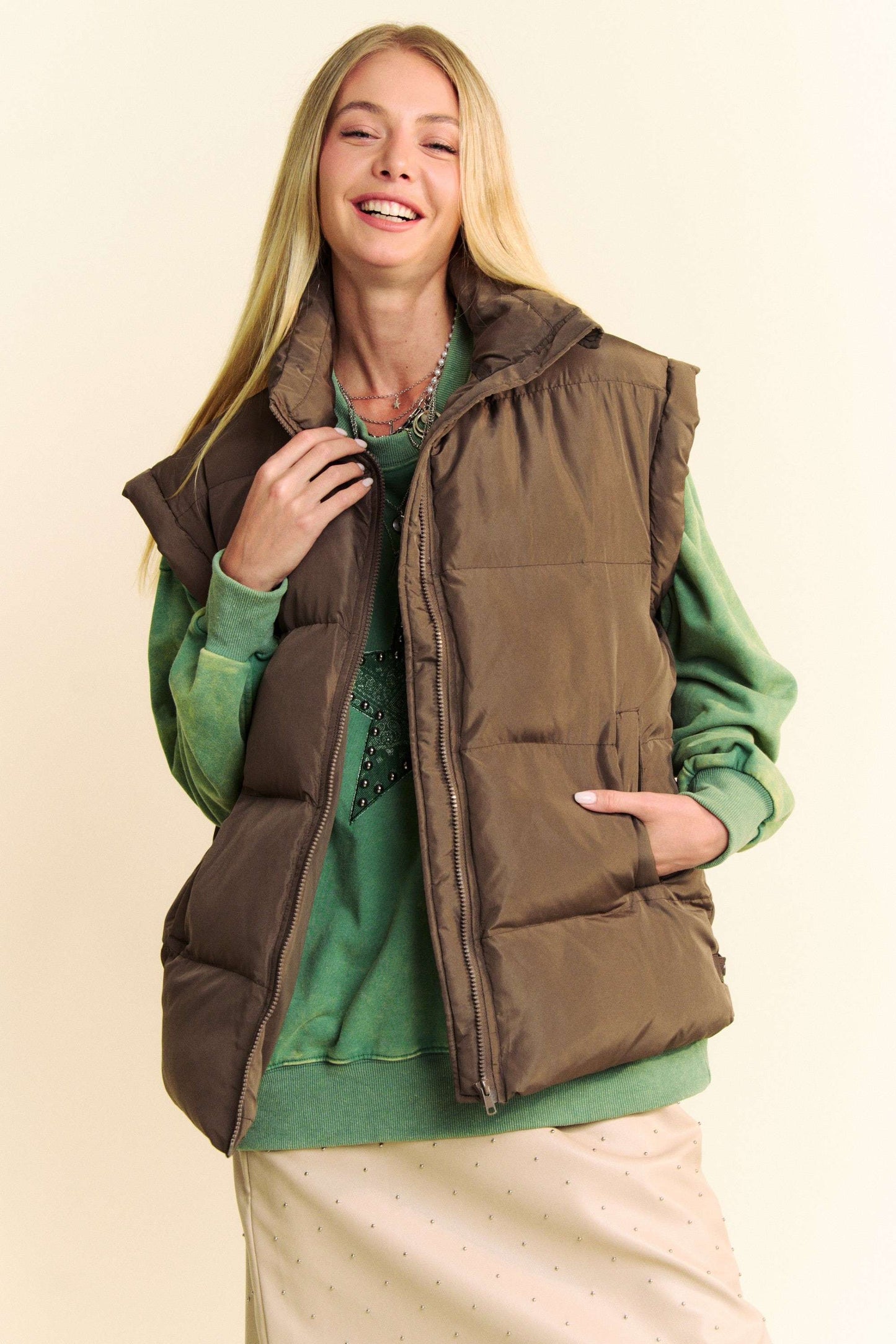 Reg/Plus-Staying Bundled Up Vest