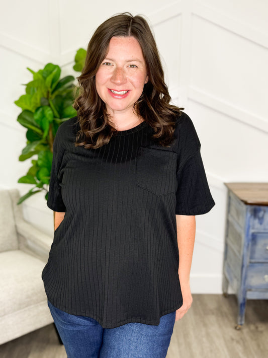 Easy Street Ribbed Top