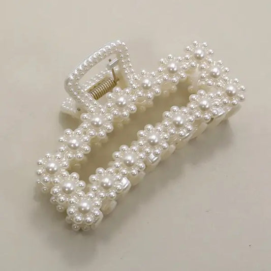 Pearl Hair Claw Clips