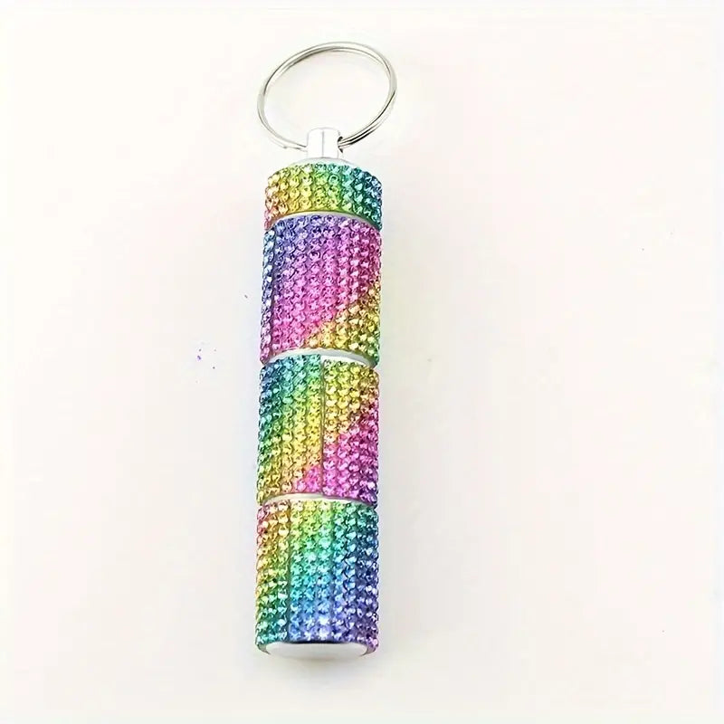 Rhinestone Mini Storage Bottle