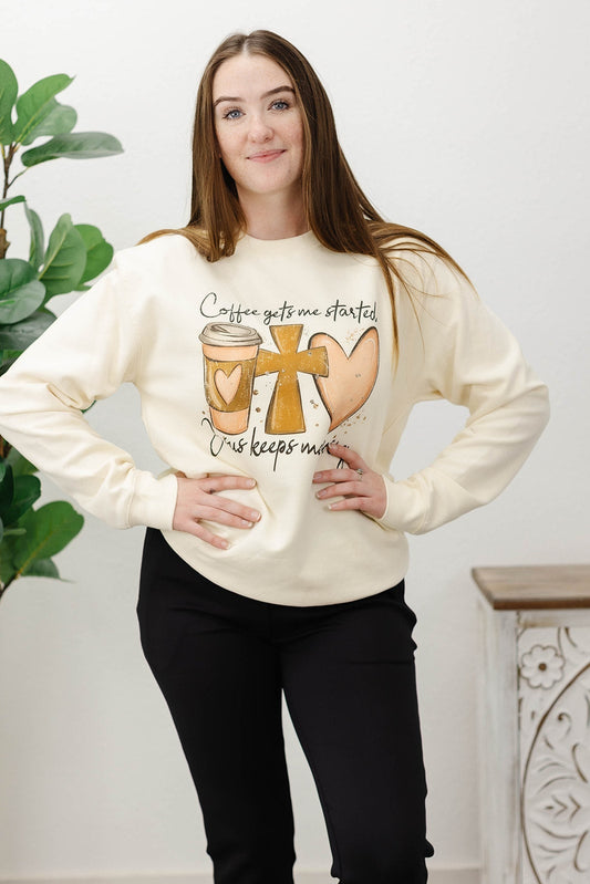 Jesus & Coffee Sweatshirt