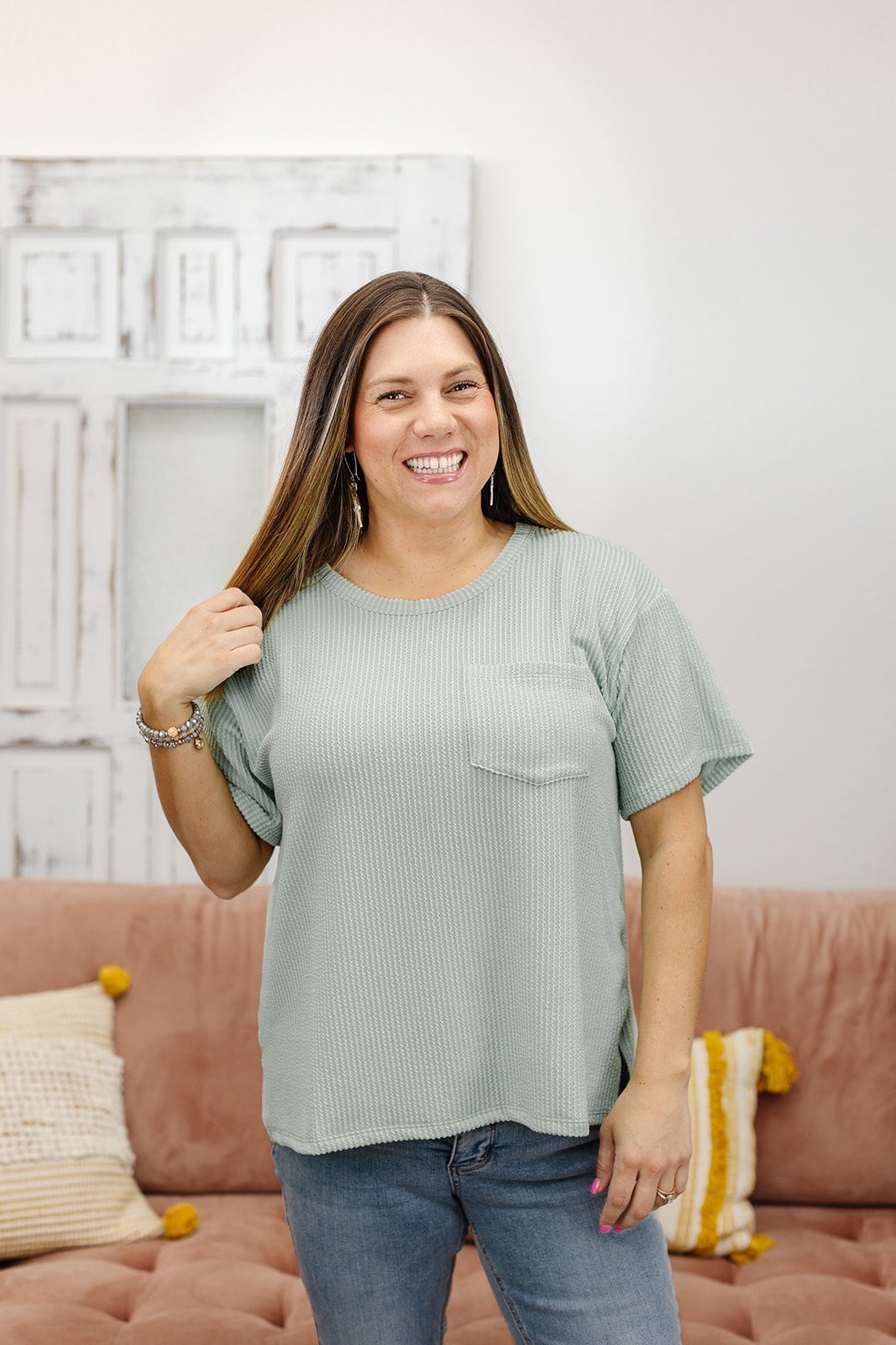 Cecilia Ribbed Top (Assorted)