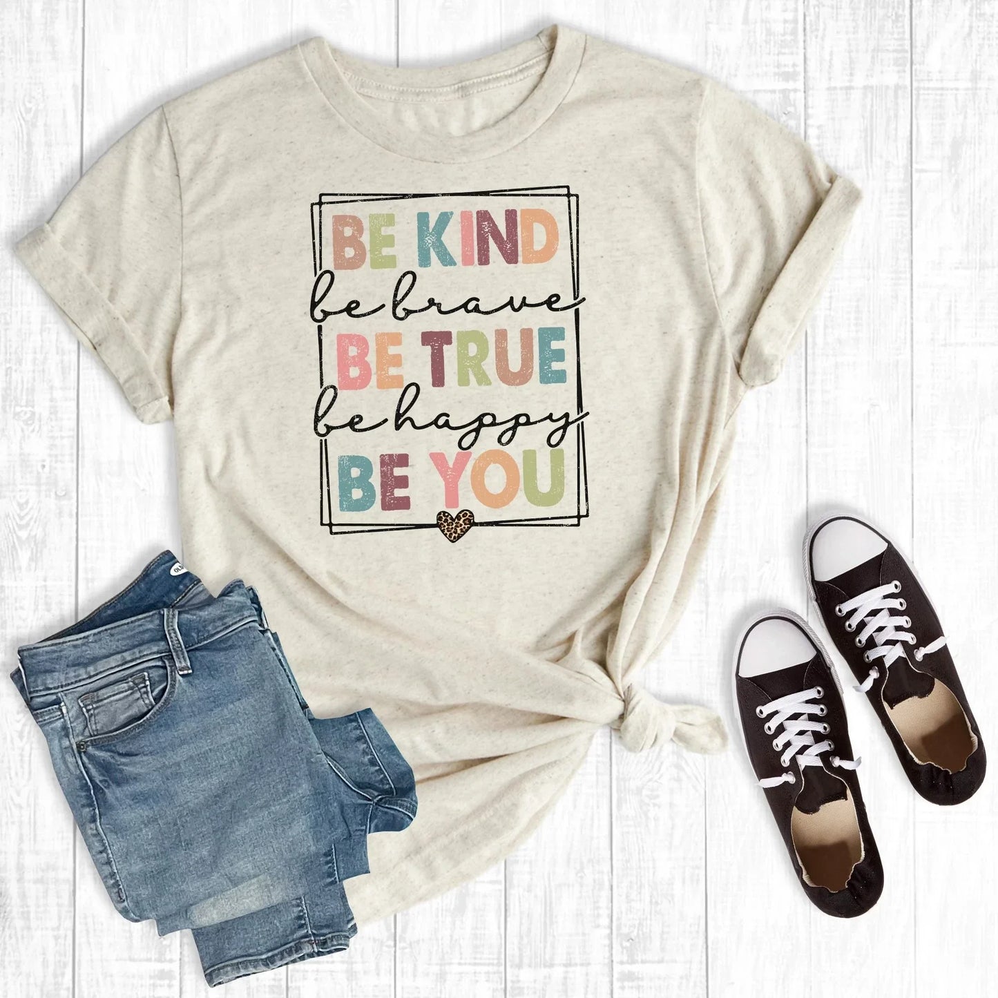 Be Kind Be Brave Tee