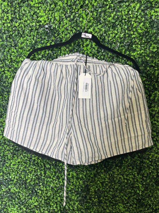 Jacquard Stripped Casual Shorts *Final Sale*