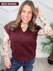 Reg/Plus-High Expectations Short Sleeve Sweater