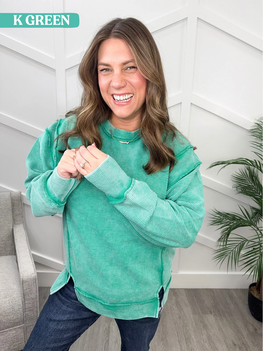 Reg/Plus-Thinking Out Loud Pullover