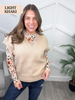 Reg/Plus-High Expectations Short Sleeve Sweater