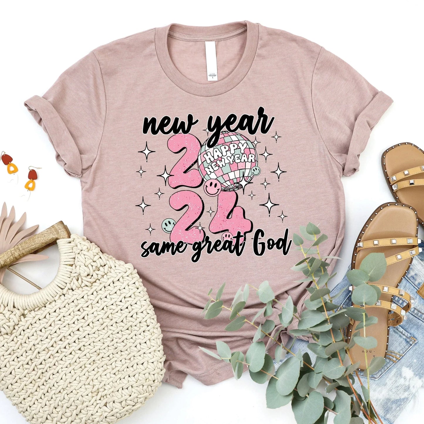 2024 New Year Same Great God Tee