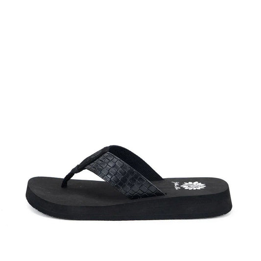 Black Faranda Flip Flop By Yellow Box