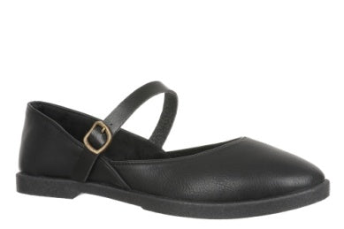 Black Empower Mary Jane Flat By Blowfish