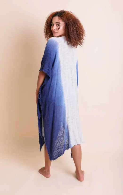 Cotton Bohemian Ombre Kimono