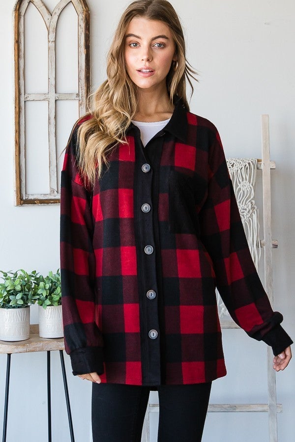 Lauren Plaid Shacket